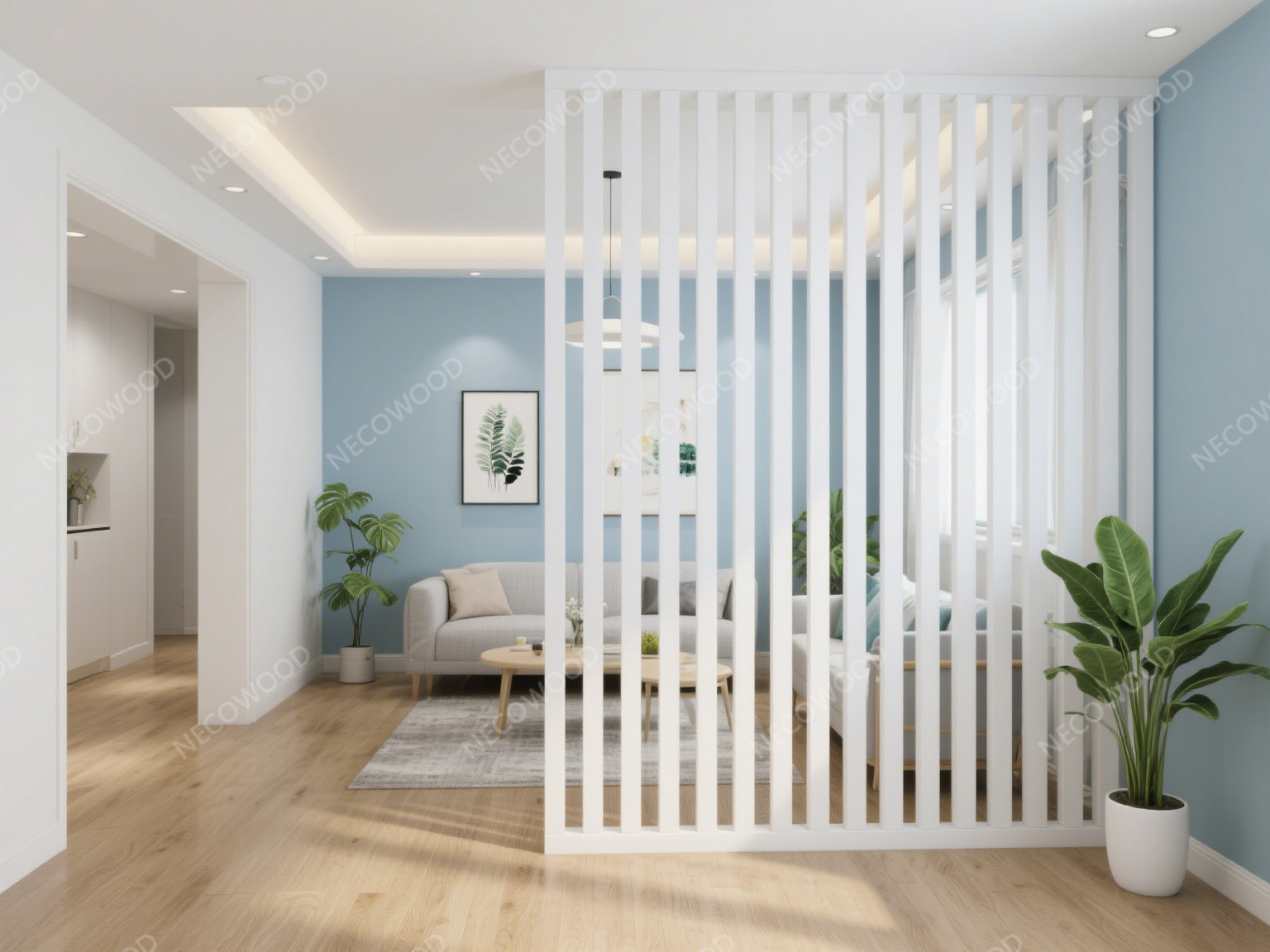 Các tấm tường trượt WPC trong nhà mới được đưa ra để xác định lại không gian bên trong