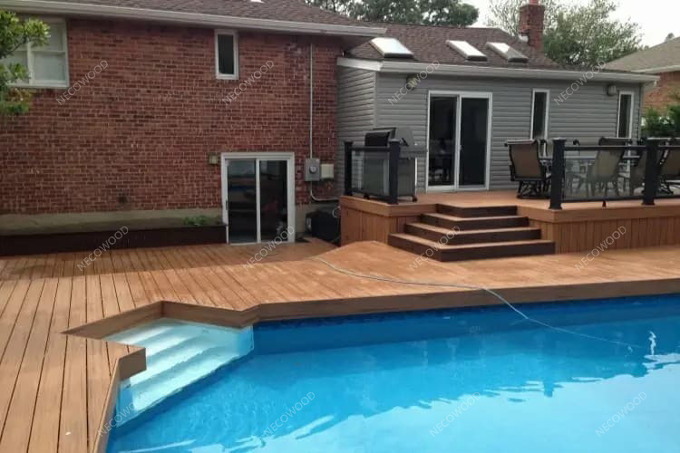 Necowood phát hành Hướng dẫn lát sàn WPC cho bể bơi năm 2025