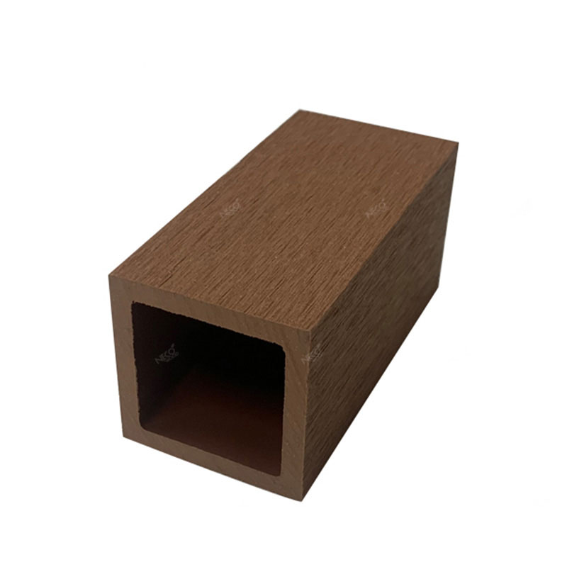 Batten Hollow Square WPC Tube Gỗ