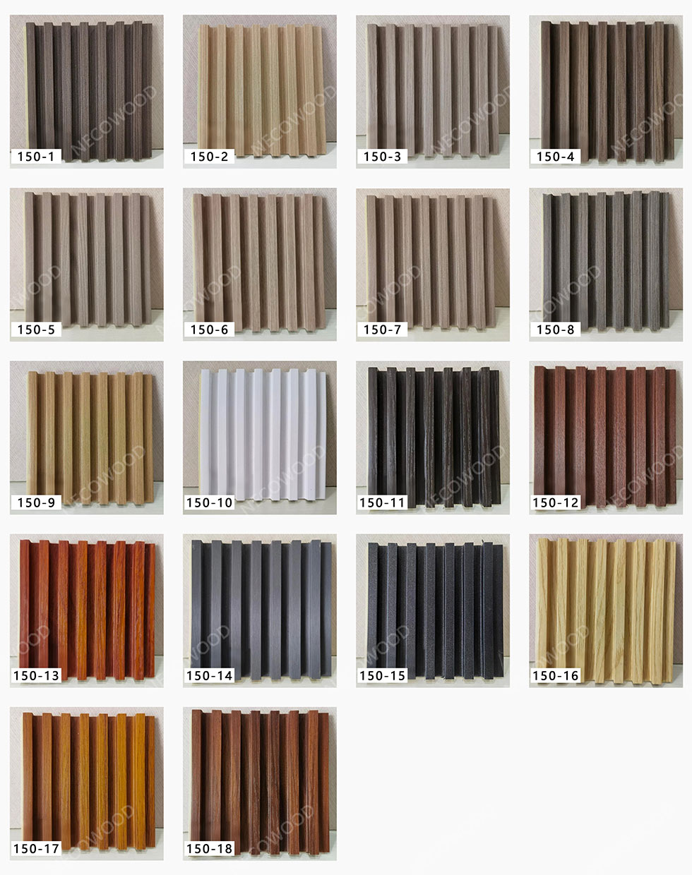 Covering Channel Grating Fluted Board Wall